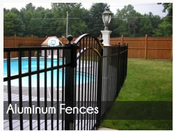 Aluminum fence, Brentwood, TN